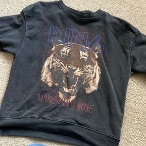 Anine Bing Tiger Sweatshirt. Size medium. Worn a handful of times.